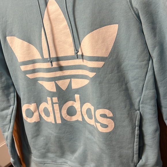 Blue Adidas Hoodie - Picture 4 of 4
